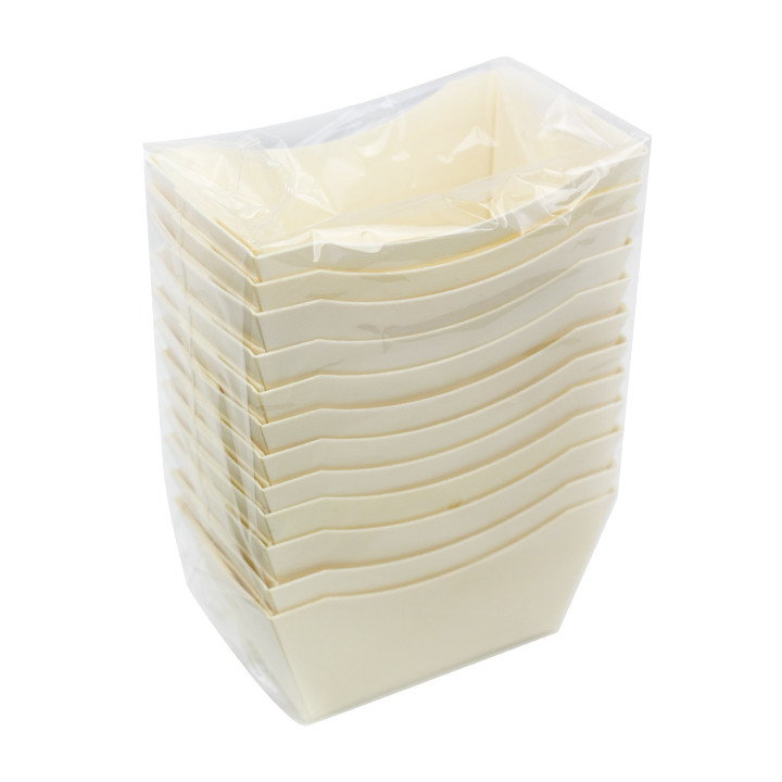 Woolen Food Boat Tray 320ml 13,5x8cm (144 Units)
