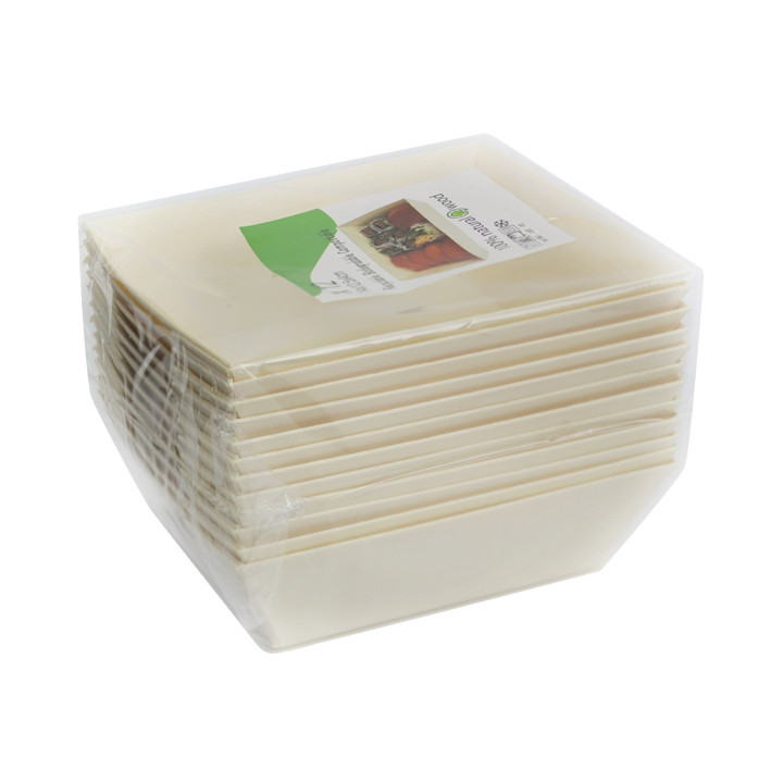 Woolen Food Boat Tray 480ml 14x12,5cm (12 Units)