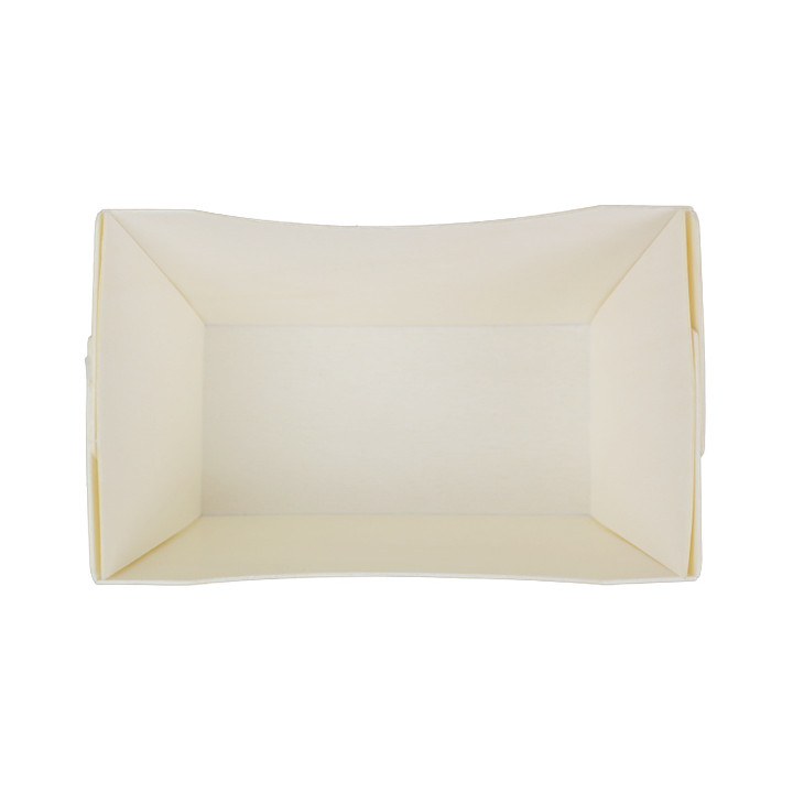 Woolen Food Boat Tray 320ml 13,5x8cm (12 Units)