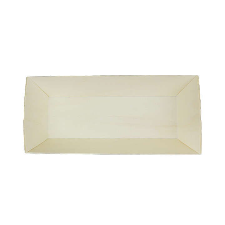 Woolen Food Boat Tray 410ml 19,5x8,5cm (12 Units)