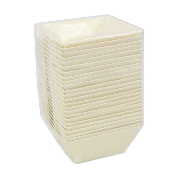 Wooden Tasting Square Cup 290ml (24 Units)