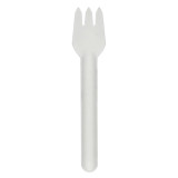Sugarcane Fork White 16cm (50 Units)