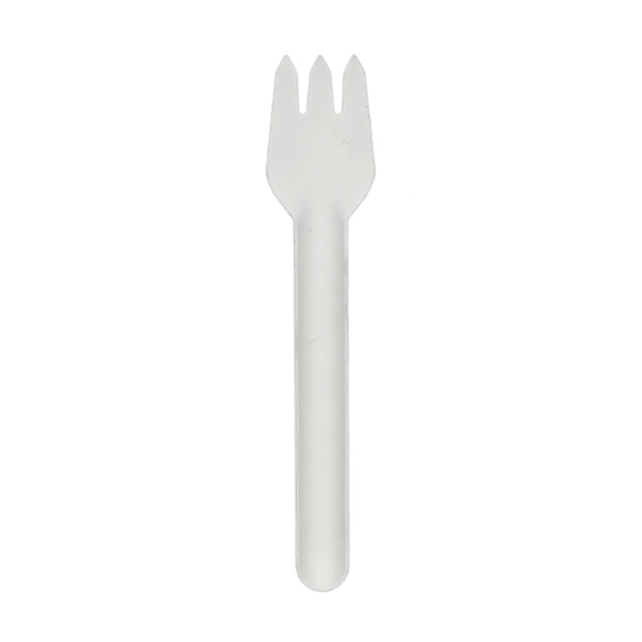 Sugarcane Fork White 16cm (1.000 Units)