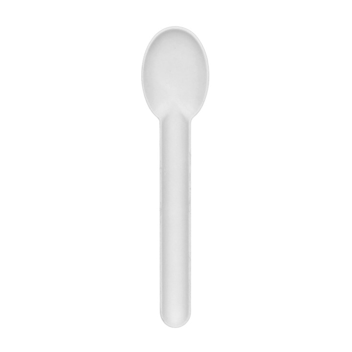 Sugarcane Spoon White 16cm (1.000 Units)