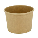 Kraft Cardboard Sauce Cup 100ml Ø7,3cm (50 Units)