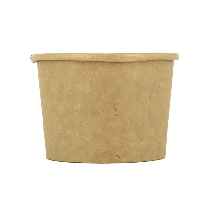 Kraft Cardboard Sauce Cup 100ml Ø7,3cm (1.000 Units)