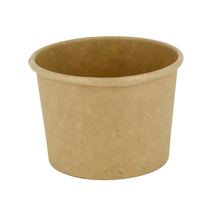 Kraft Cardboard Sauce Cup 100ml Ø7,3cm (1.000 Units)