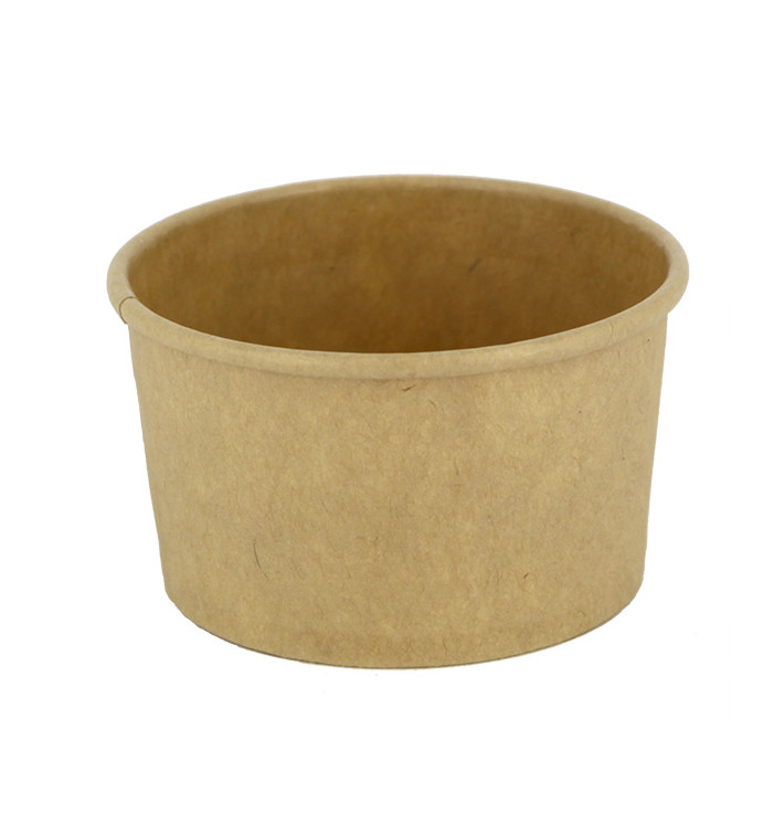Kraft Cardboard Sauce Cup 50ml Ø6,3cm (1.000 Units)