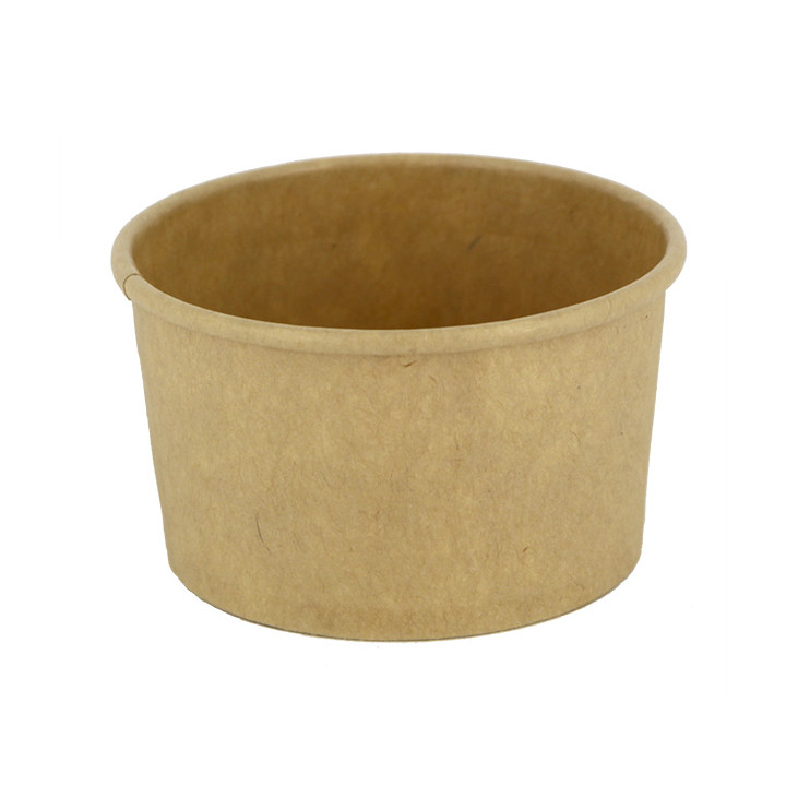 Kraft Cardboard Sauce Cup 50ml Ø6,3cm (50 Units)