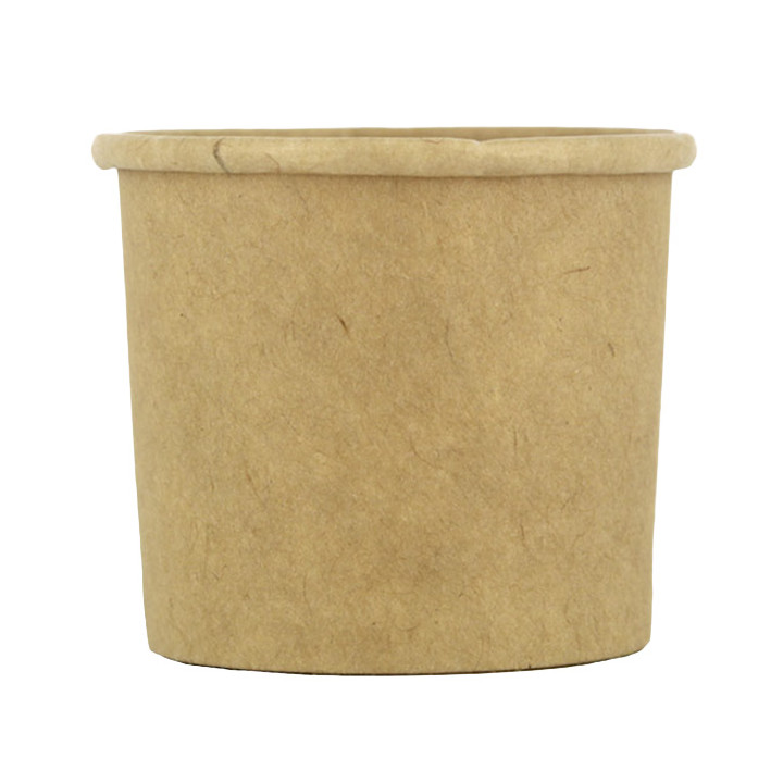 Kraft Cardboard Sauce Cup 30ml Ø4,3cm (50 Units)