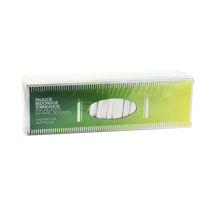 Wooden Toothpick Turned Paper Wrapped 6,5cm (1 Unit) 