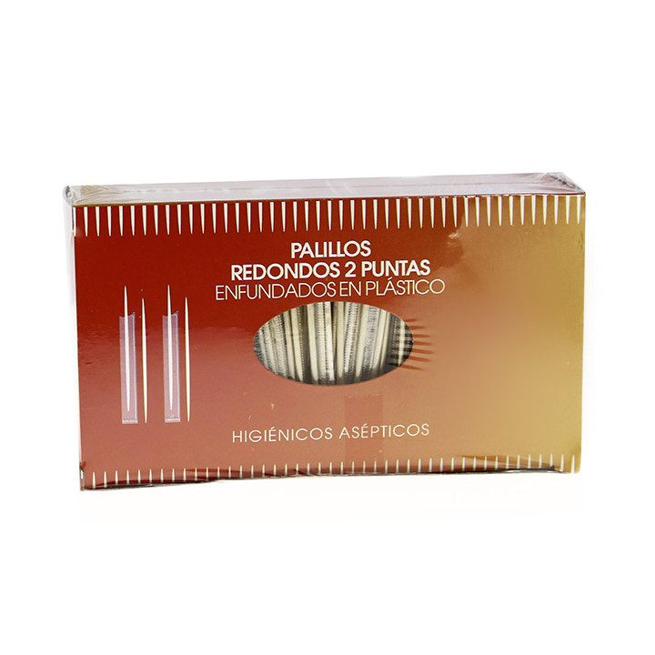Wooden Toothpick 2 Tips Film Wrapped 6,5cm (1 Unit) 