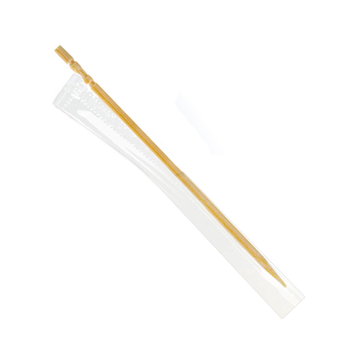 Wooden Toothpick Turned Film Wrapped 6,5cm (1 Unit) 