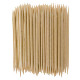 Wooden Toothpick 2 Tips Film Wrapped 6,5cm (5 Units)