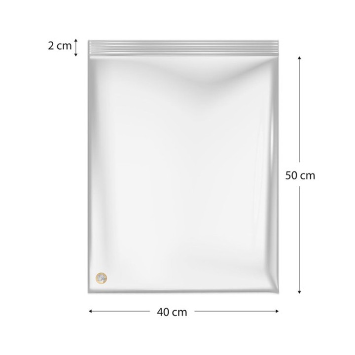 Plastic Zip Bag Seal top 40x50cm G-300 (100 Units)