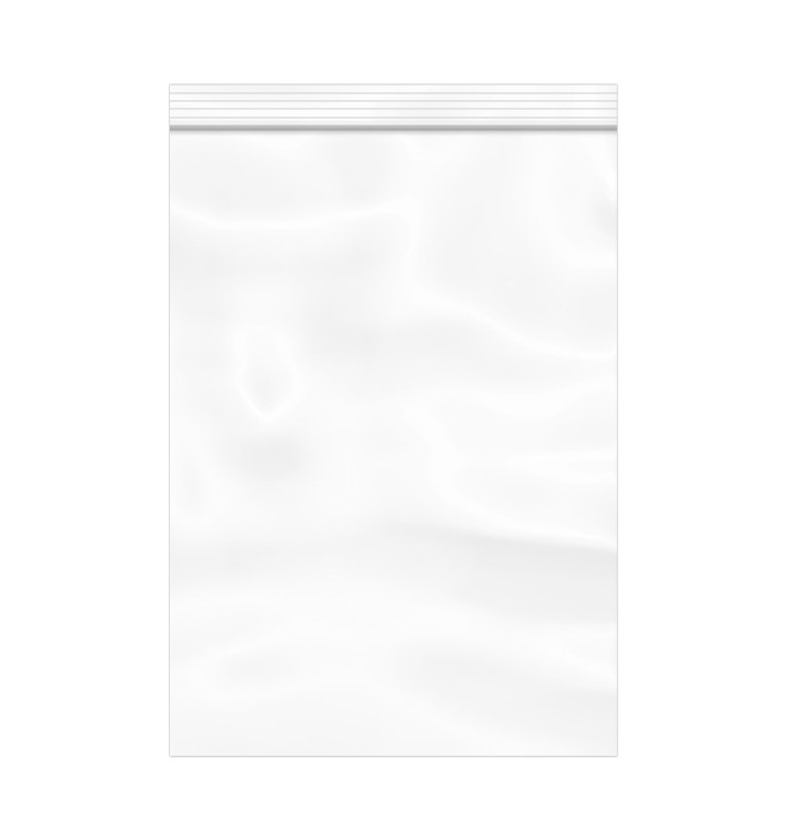 Plastic Zip Bag Seal top 25x35cm G-200 (100 Units)  