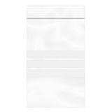 Plastic Zip Bag Seal top Write-On Block 8x12cm G-200 (100 Units)  