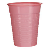 Plastic Cup PS Pink 200ml Ø7cm (50 Units) 