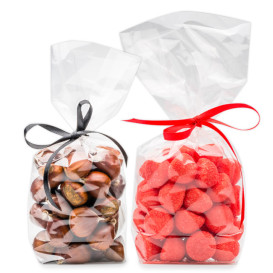 Plastic Bag Square Bottom 6x19+4cm G-160 (100 Units)