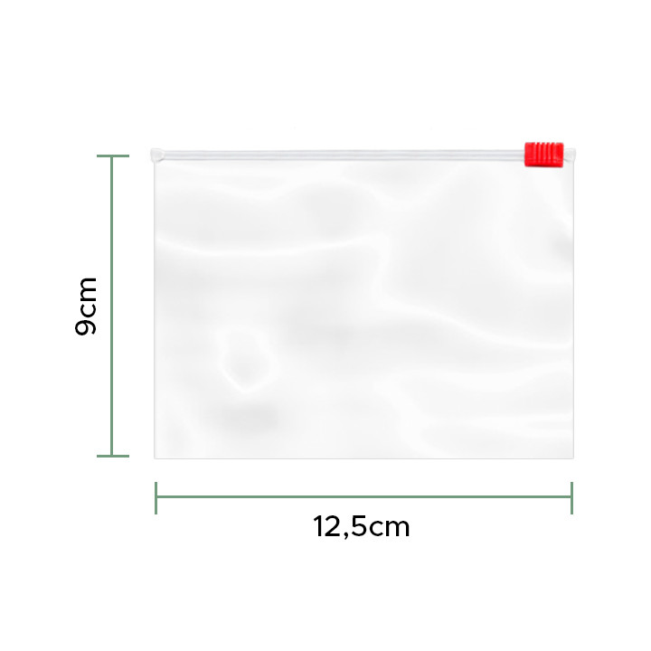 Plastic Bag Slider Zipper G250 12,5x9cm (1000 Units)