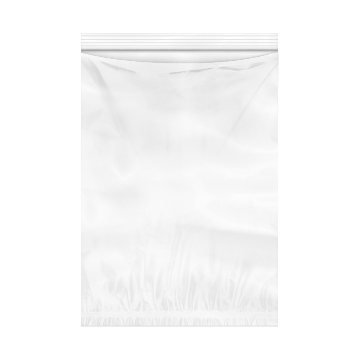 Plastic Bag Autoseal with Pocket 23x32+26cm G-200 (100 Units)