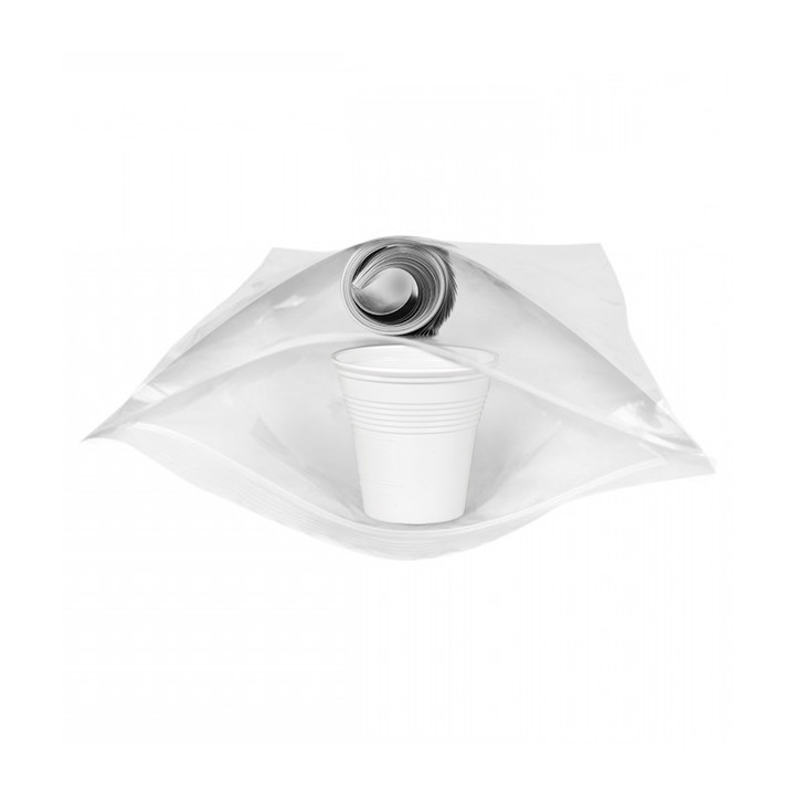 Plastic Bag Autoseal with Pocket 23x32+26cm G-200 (1000 Units)