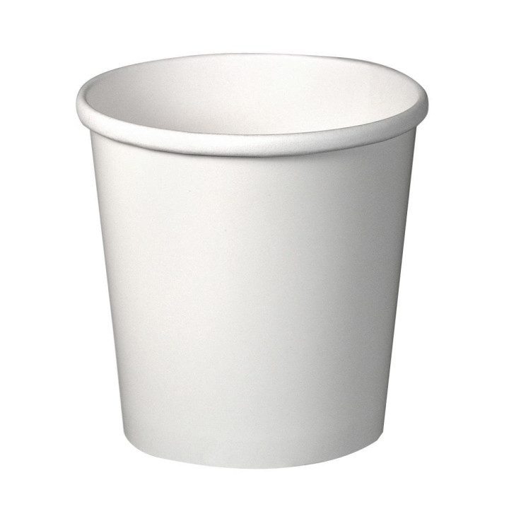 Paper Container White 26Oz/770ml Ø11,7cm 