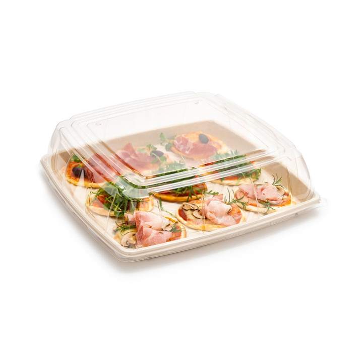 Plastic Lid PET Clear 36x36cm (5 Units) 