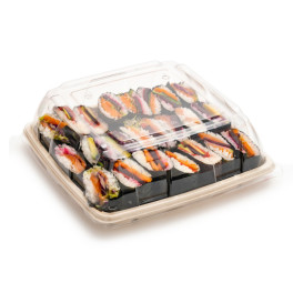 Plastic Lid PET Clear 31x31cm (5 Units) 