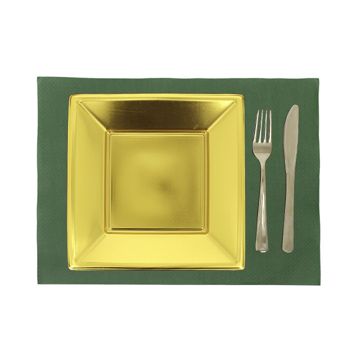 Placemat of Paper in Green 30x40cm 40g/m² (1.000 Units)