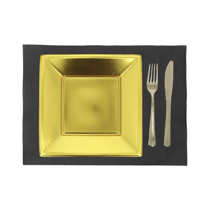Placemat of Paper in Black 30x40cm 40g/m² (1.000 Units)