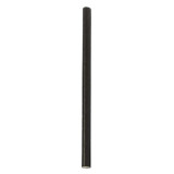 Paper Straw Straight Black Ø0,8cm 14cm (100 Units) 