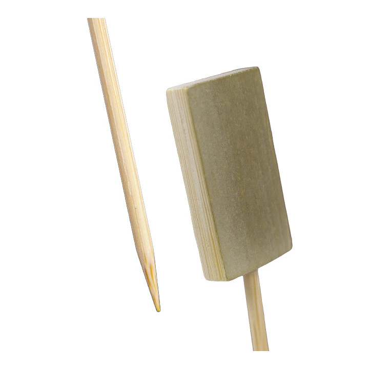 Bamboo Food Pick Shovel Design 100cm (20 Units) 