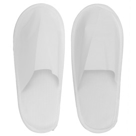 Disposable Slipper TST PP Closed EVA Sole White (1 Unit)
