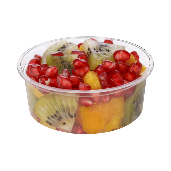 Tub Deli Container PLA Clear Compostable 240ml (500 Units)