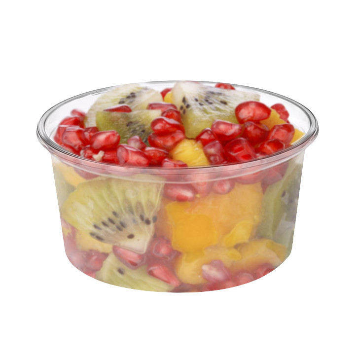Tub Deli Container PLA Clear Compostable 360ml (500 Units)