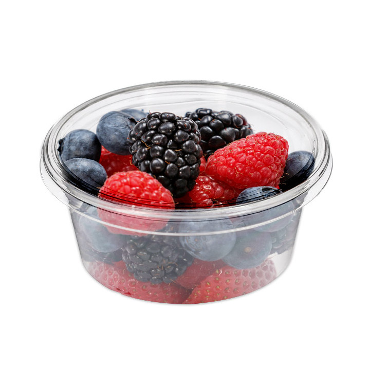 Lid for Tub Deli Container PLA Clear Compostable 145ml (100 Units)