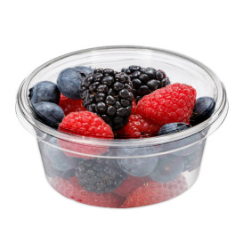 Lid for Cup PLA Clear Compostable Green Stripe® 470ml (2.000 Units)