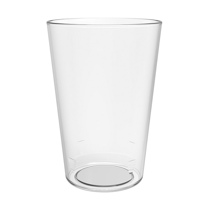 Plastic Beer Glass PP Reusable 410ml (5 Units) 