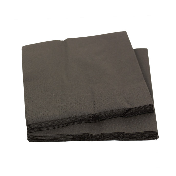 Paper Napkin 2 Layers Chocolate 33x33cm (50 Units) 