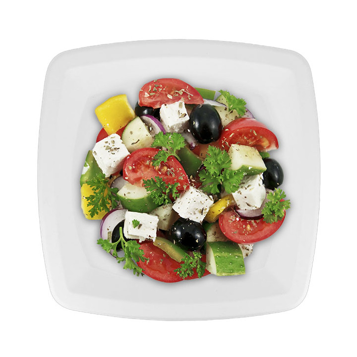 Sugarcane Plate Square shape White 25cm (500 Units)