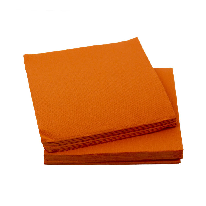 Paper Napkin Double Point Orange 2C 33x33cm (1350 Units)