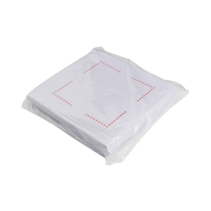 Paper Napkin Sulphite Flat White 20x20cm (750 Units)