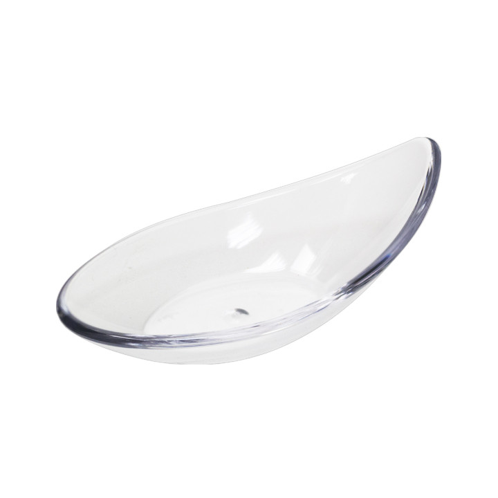 Tasting Plastic Bowl Durable SAN "Drop" Clear 18ml (6 Units) 