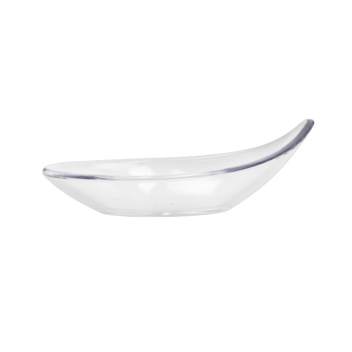 Tasting Plastic Bowl Durable SAN "Drop" Clear 18ml (6 Units) 