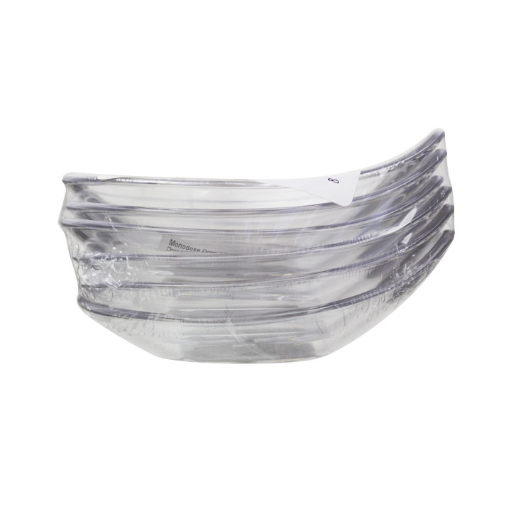 Tasting Plastic Bowl Durable SAN "Drop" Clear 18ml (6 Units) 