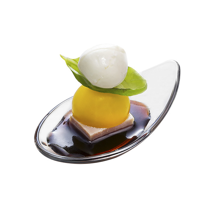 Tasting Plastic Bowl Durable SAN "Drop" Clear 18ml (6 Units) 