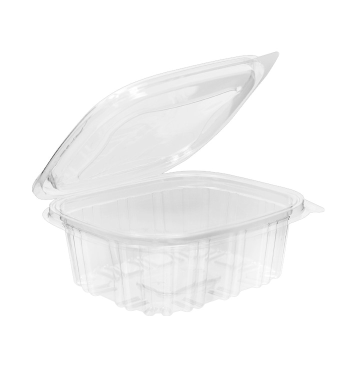 Plastic Hinged Deli Container OPS 250ml (50 Units)  