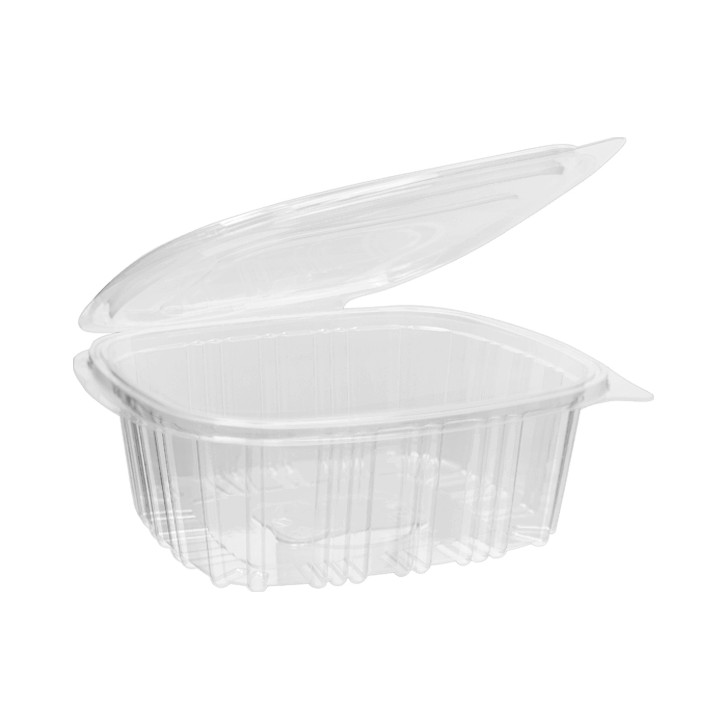 Plastic Hinged Deli Container OPS 750 ml (500 Units)