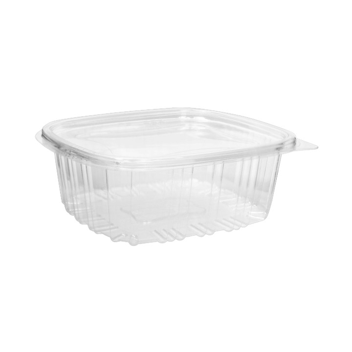 Plastic Hinged Deli Container OPS 750 ml (500 Units)